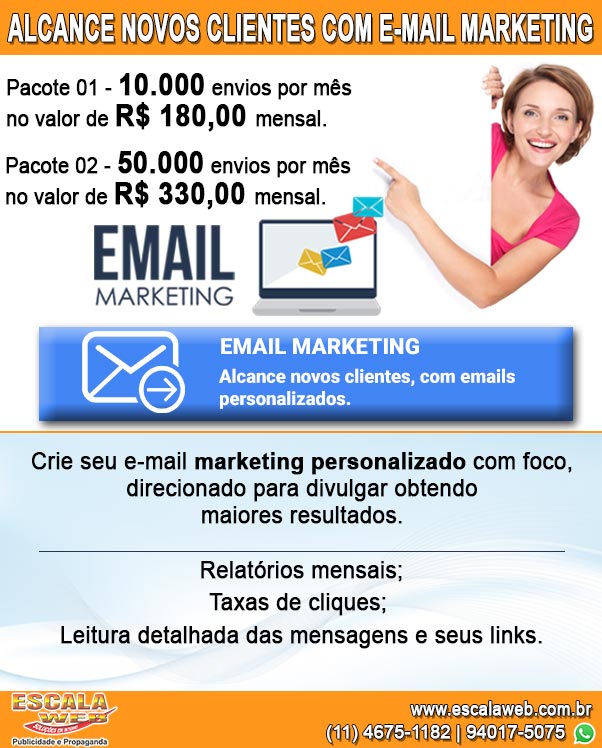 E-mail Marketing | Escala Web